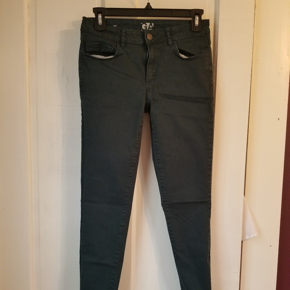 Hunter green skinny Jeans